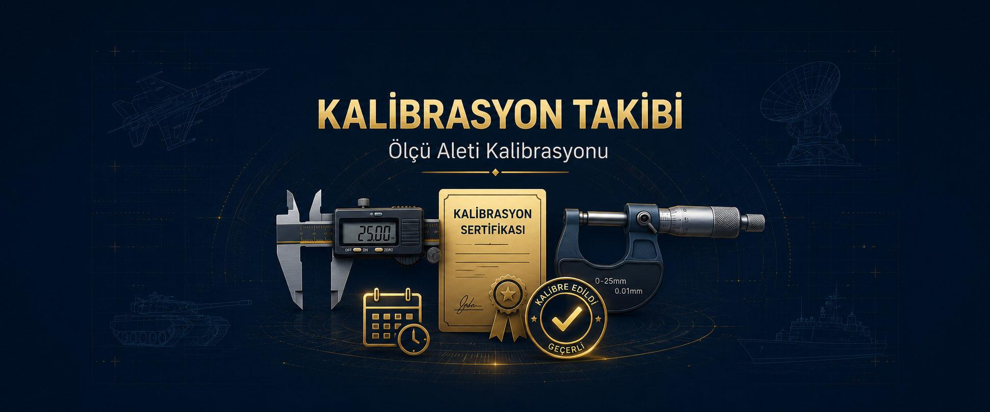 Ölçü Aleti Kalibrasyon Takibi Nedir? Kalibrasyon Planı ve ERP ile Yönetimi