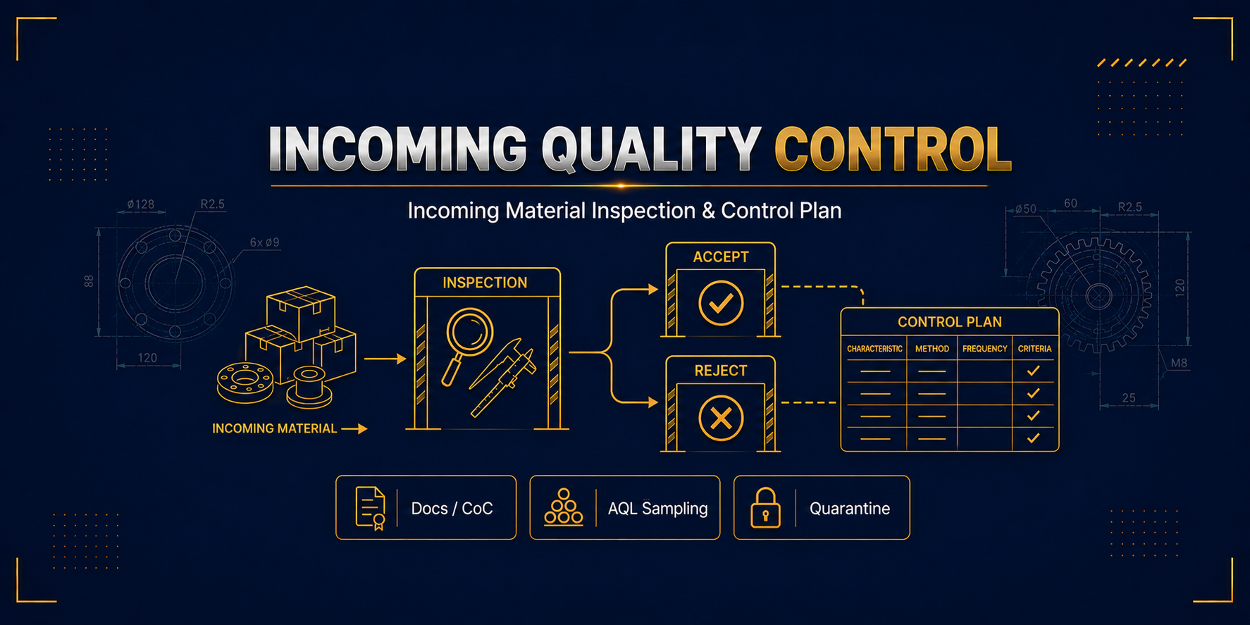 What Is Incoming Quality Control and the Inspection (Control) Plan?