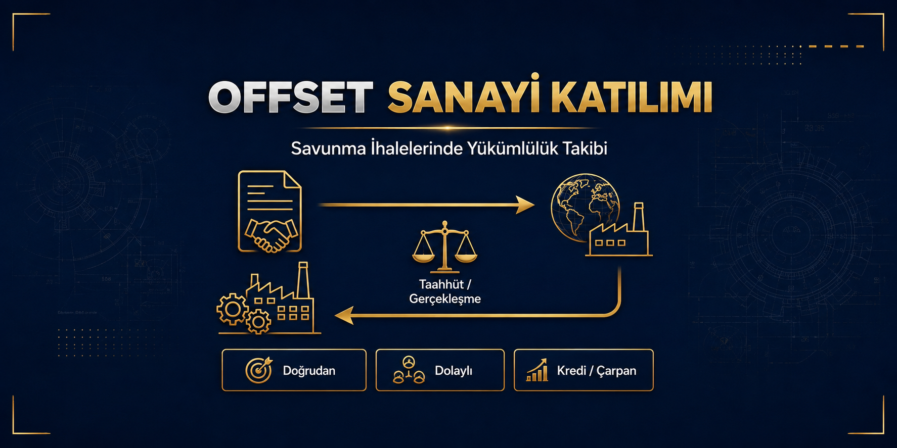 Offset (Sanayi Katılımı) Nedir? Savunma İhalelerinde Yükümlülük Takibi