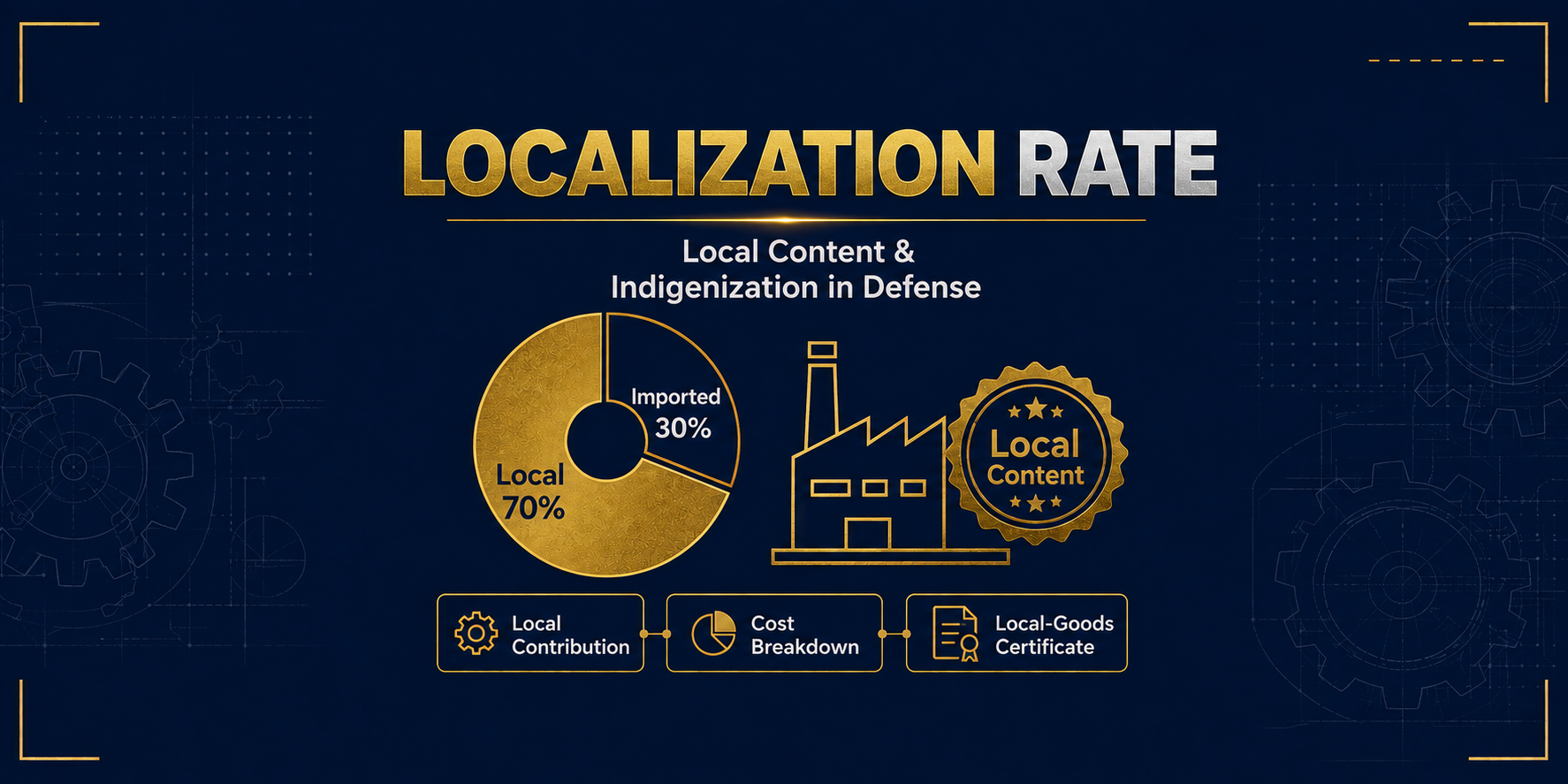 What Is Localization Rate and Indigenization? Local Content Tracking in Defense