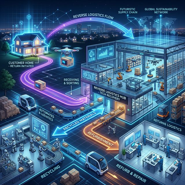 İade Kayıplarını Fırsata Çevirmek: Tersine Lojistik (Reverse Logistics) Stratejileri